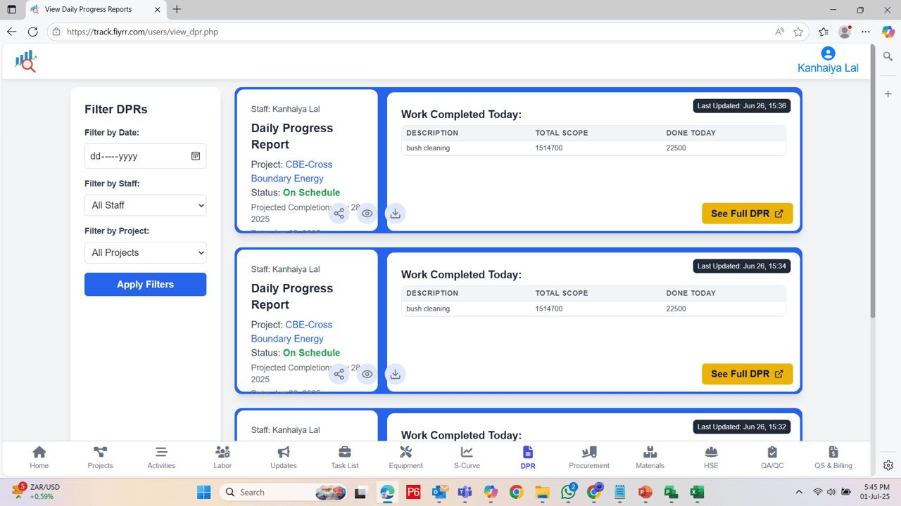 Fiyrr Daily Progress Reports Feature Image
